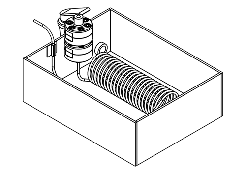 LM20均质机 冷却管和APM辅腔组件（含腔体）
