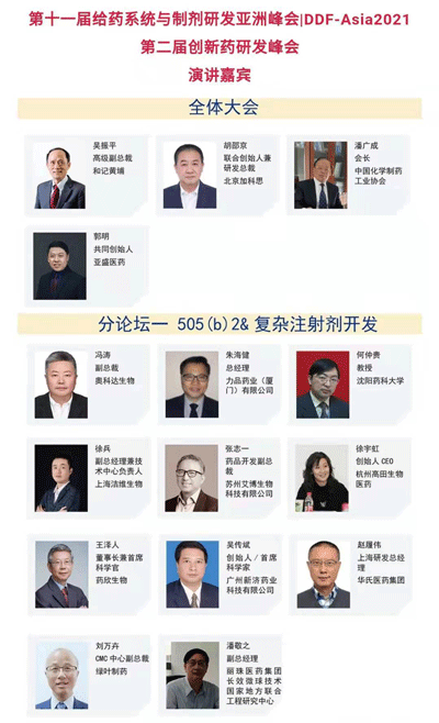 CIS-Aisia2021会议分论坛与演讲嘉宾概览 CIS-Aisia2021会议分论坛与演讲嘉宾概览