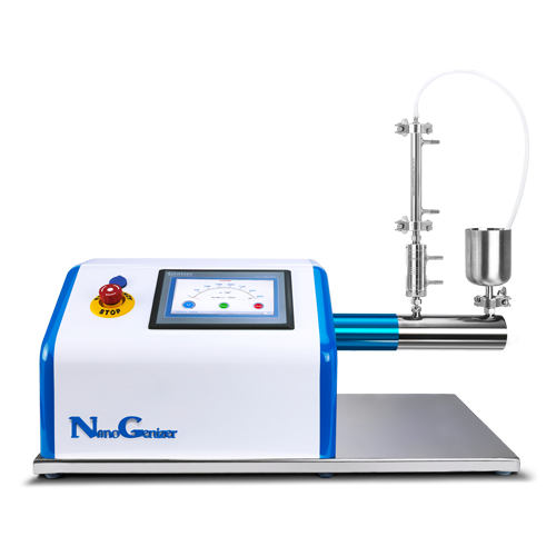 微射流高压均质机用于制备脂质体